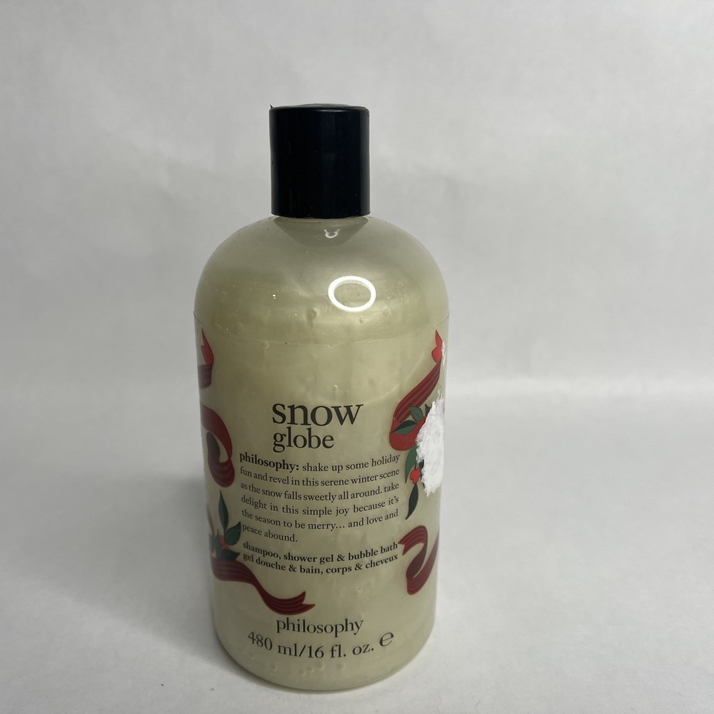 Philosophy Snow‎ Globe Shampoo Bath And Shower Gel 480ml / 16oz